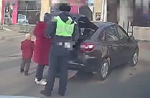 Мать посадила пятилетнего сына в багажник и устроила гонки с ДПС в Ставрополе