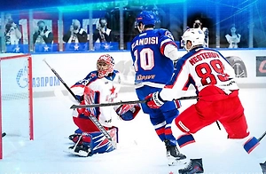 СКА в Петербурге одолел ЦСКА и сократил отставание в серии плей-офф КХЛ