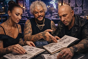 Тест: Слабо определить 7 российских знаменитостей по татуировке? Справятся только преданные фанаты!