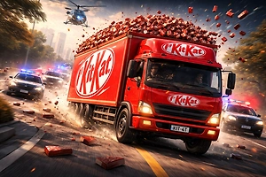 В Европе украли грузовик с 12 тоннами батончиков KitKat