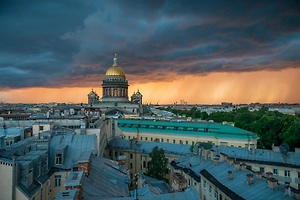 Экологи объяснили загадочные СМС о неблагоприятных метеоусловиях в Петербурге