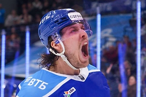 Нападающий «Динамо» Комтуа высказался о победе над «Металлургом» в чемпионате КХЛ