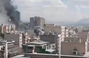 Ещё два удара обрушились на площадь рядом с посольством РФ в Тегеране