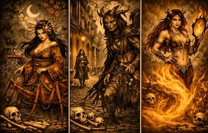 Забытые демоницы: 6 женских образов из мифологии, от которых стынет кровь в жилах