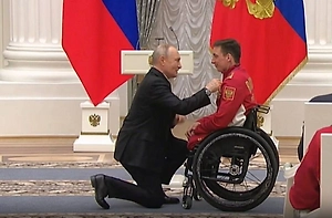 «Говорил от души»: Лыжник Голубков рассказал о встрече с Путиным в Кремле