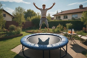 Россиян предупредили о риске получить перелом во время прыжков на батуте