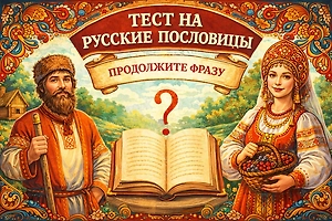 Тест: 80% людей не знают, что у этих 6 пословиц есть продолжение. А вы входите в круг избранных?