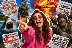 Биг-Бен на батарейках и акулы в озёрах: 10 самых эпичных розыгрышей на 1 апреля