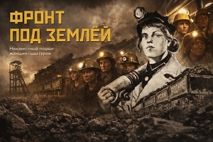 «Фронт под землёй»: LIFE.ru представил проект о подвиге женщин-шахтёров, который долго оставался в темноте