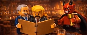 Иран создал Lego-фильм о войне с Трампом, Нетаньяху и дьяволом в главной роли