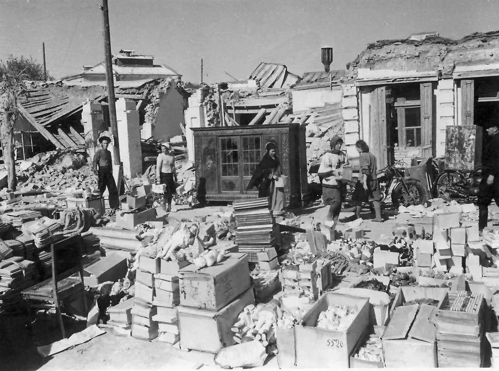 Какая столица была разрушена в 1948. Ашхабадское землетрясение 1948. Землетрясение в Ашхабаде в 1948. 6 Октября 1948 года Ашхабад. Землетрясение в Туркменистане 1948.