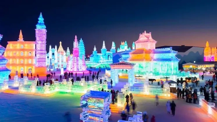 5 января в Китае начинается фестиваль льда и снега. Фото © Shutterstock