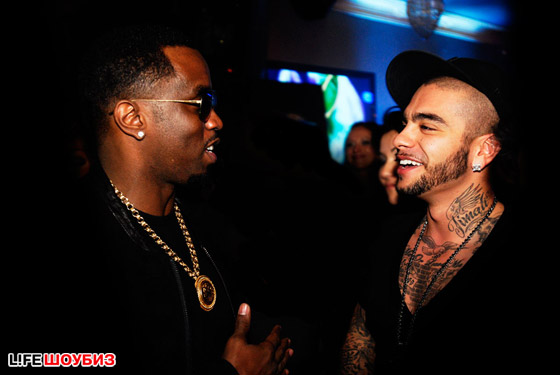 Пафф Дэдди и Тимати в Киеве