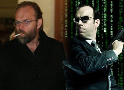 Со времен "Матрицы" Хьюго радикально сменил имидж