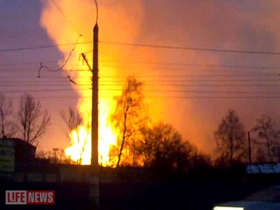 Взрывы гремели несколько суток