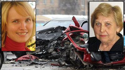 Ольга Александрина и Вера Сидельникова стали жертвами аварии с участием машины топ-менеджера "Лукойла"
