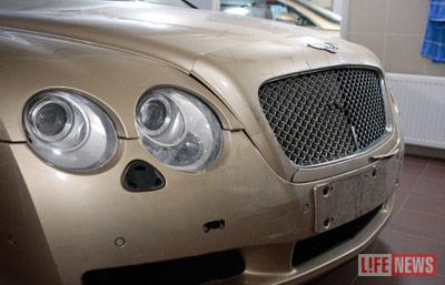 Шикарному авто певицы предстоит серьезный ремонт