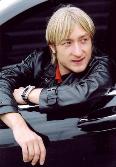 Евгений Плющенко в любимой машине