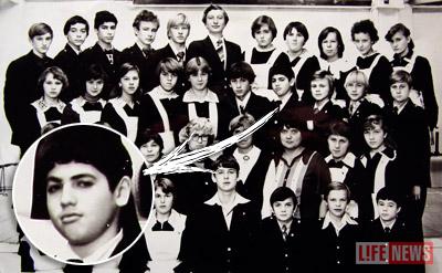 В школе Гриша Перельман пользовался успехом у одноклассниц