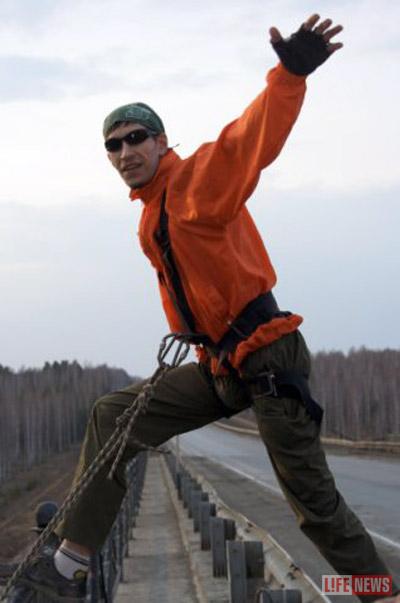 Евгений Степура всегда увлекался опасным экстримом