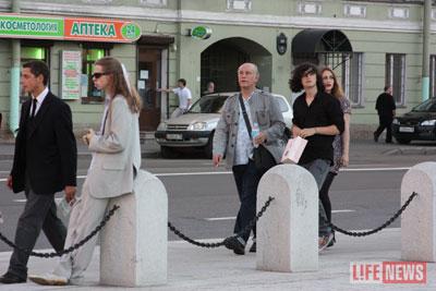 Малкович наслаждался прогулкой