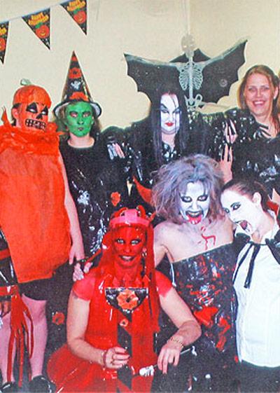 Преступники очень творчески подошли к созданию своих костюмов