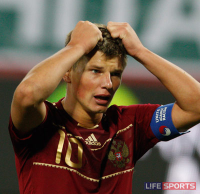 После поражения от словаков Аршавину должно быть стыдно возвращаться в 