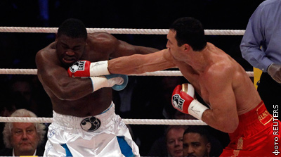 Кличко не оставил шансов нигерийцу