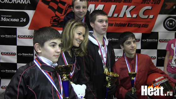 Чемпионы заезда, занявшие призовые места