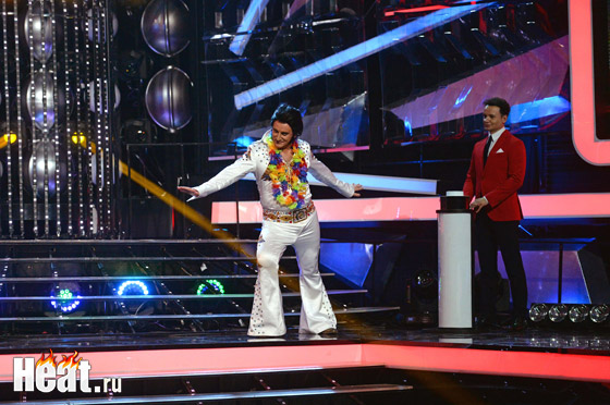 Сергей Пенкин был в образе Элвиса Пресли