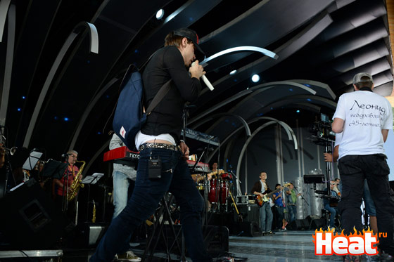 Увлекшись пением, Билан не заметил "аварии"