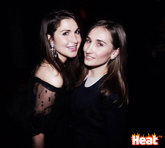 Светская дама Лаура Джугелия и артистка Большого театра Анастасия Винокур