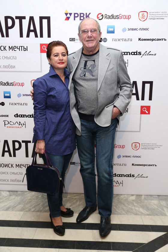 Эммануил Виторган с супругой Ириной Млодик