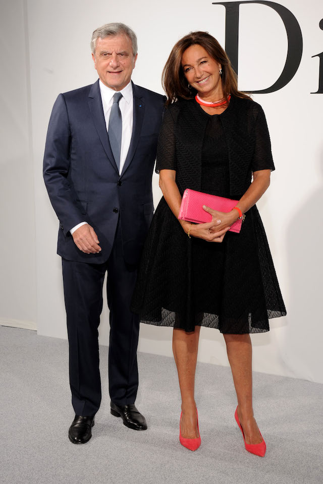 Президент Christian Dior Сидни Толедано и Катя Толедано