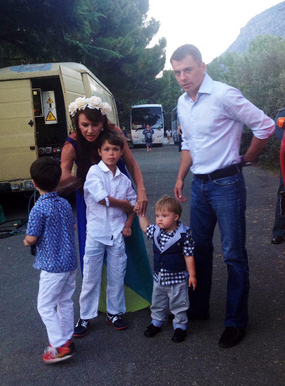 Игорь Петренко отдохнул с детьми в Крыму