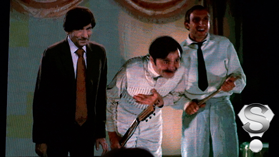 Игорь Крутой, Александр Пакратов-Черный и Николай Аверюшкин в фильме &laquo;Мы из джаза&raquo;