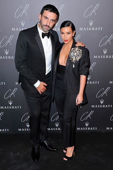 Рикардо Тиши (Givenchy) и Ким Кардашьян