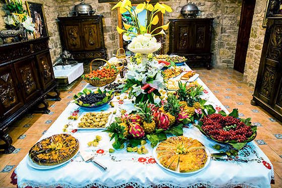 Торжество состоялось в старинном испанском замке