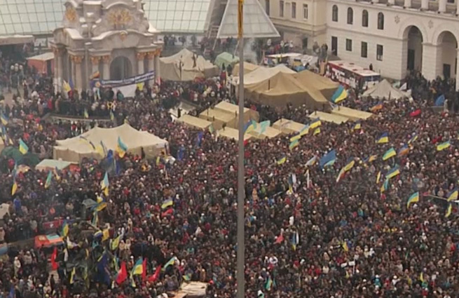 митинги на площади незалежности