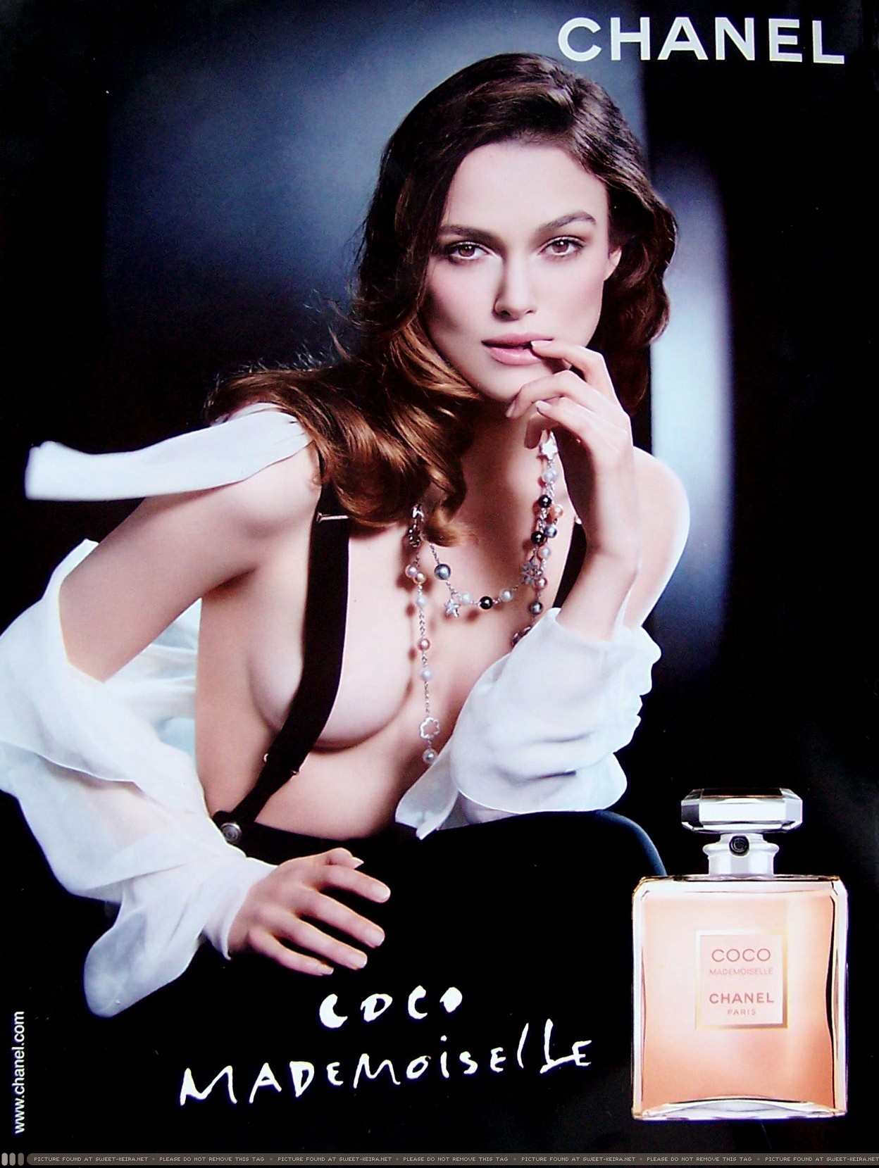 В рекламной кампании Chanel формам актрисы также прибавили объем