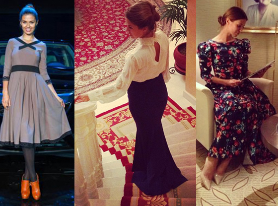 За любовь к платьям, явно вдохновленным творчеством Ульяны Сергеенко, Виктория Боня оказалась за бортом модных показов кутюрного дома