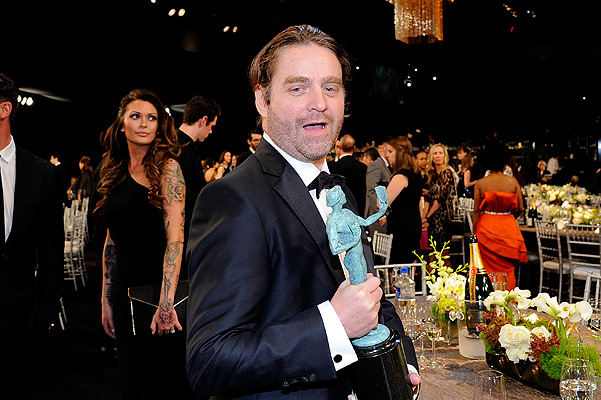 Зак Галифианакис кардинально сменил имидж