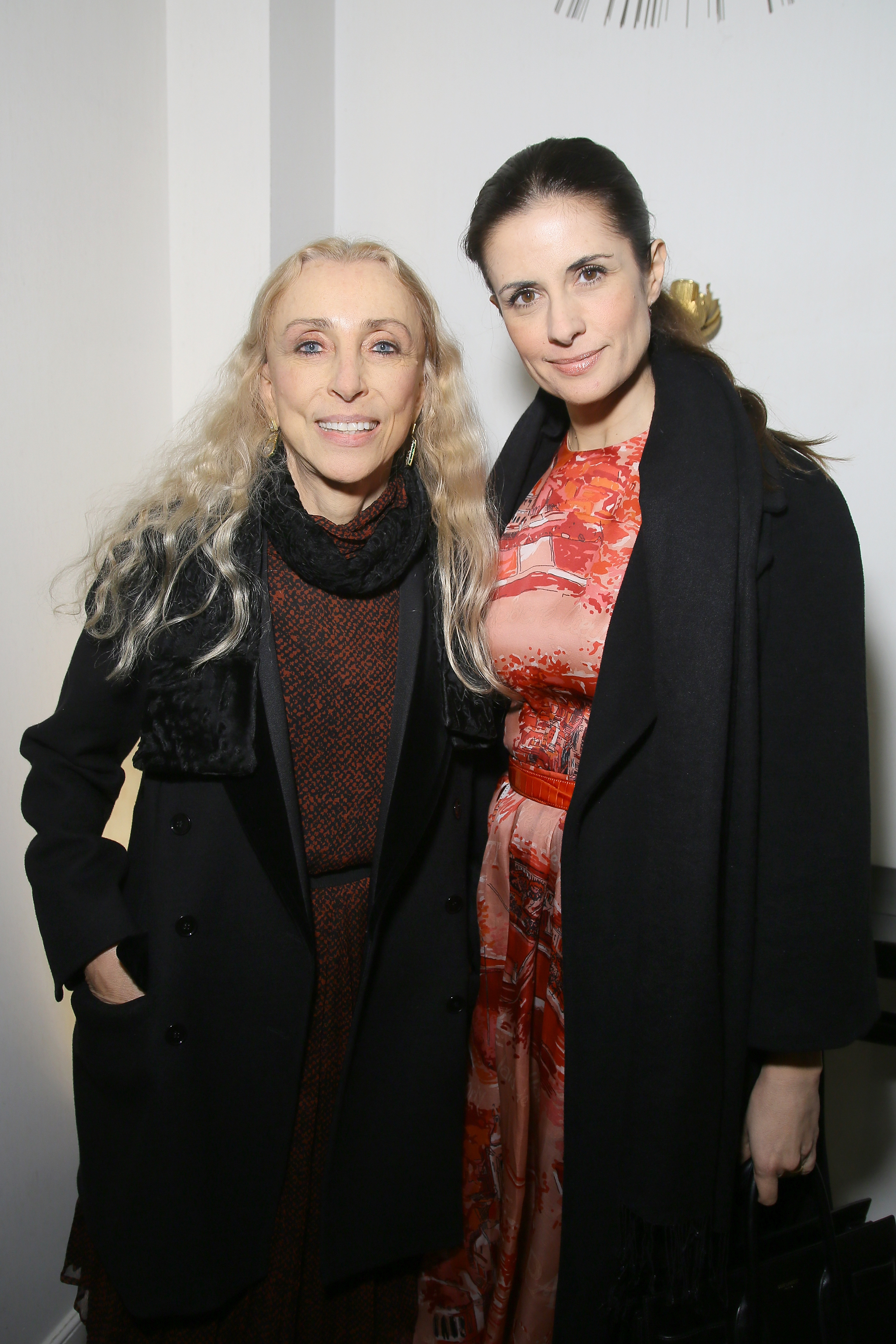 Франка Соццани (Vogue) и Ливия Ферт 
