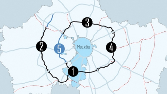 Большое кольцо московской железной дороги схема