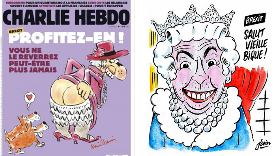 Карикатура Шарли Эбдо
