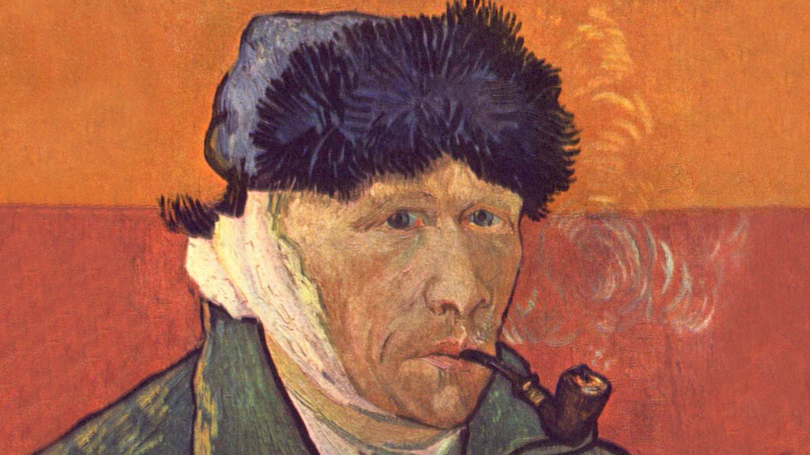 Винсент ван Гог,&nbsp;&laquo;Автопортрет с отрезанным ухом и трубкой&raquo;&nbsp;1889.