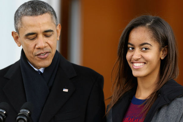 Барак Обама с дочерью
Фото: Социальные сети