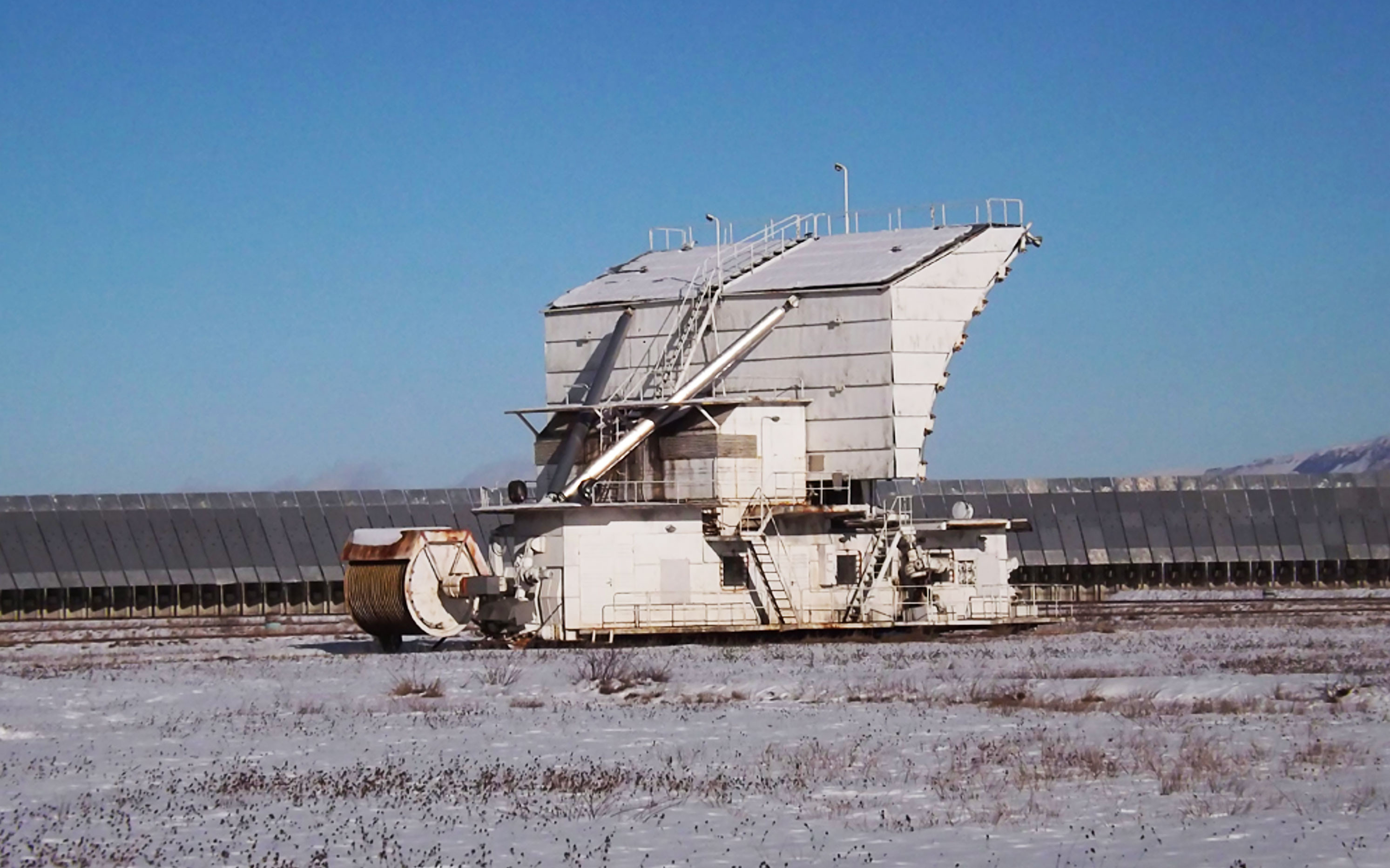 Радиотелескоп РАТАН-600 САО РАН в Нижнем Архызе. Фото автора.