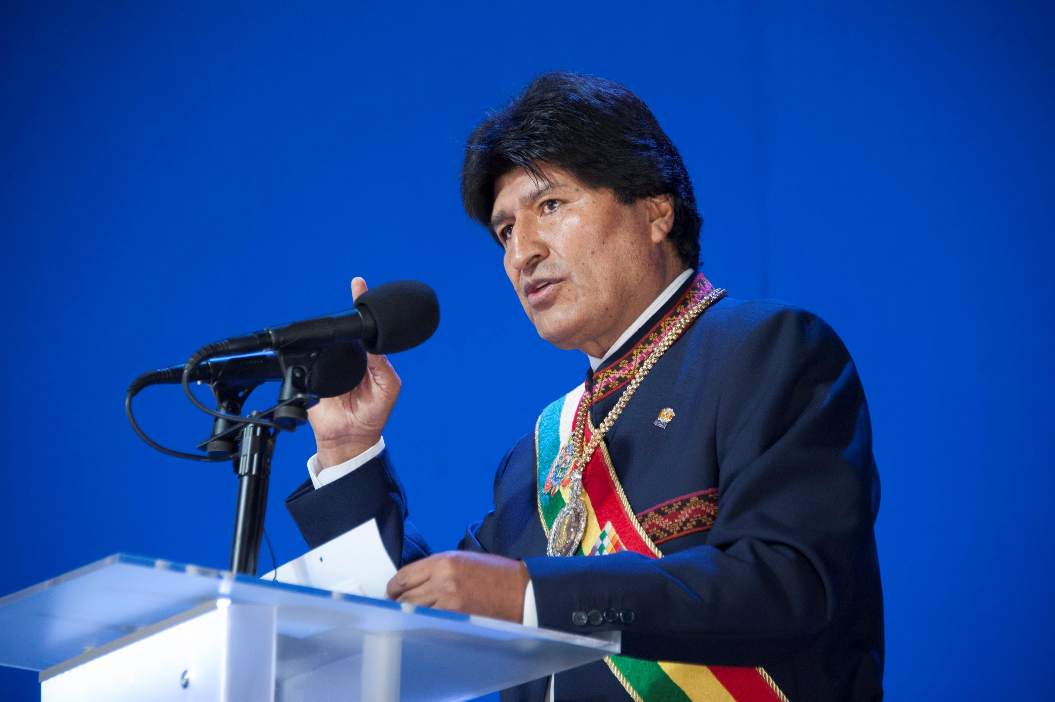 Фото: &copy; Freddy Zarco/Courtesy of Bolivian Presidency/Handout via REUTERS 