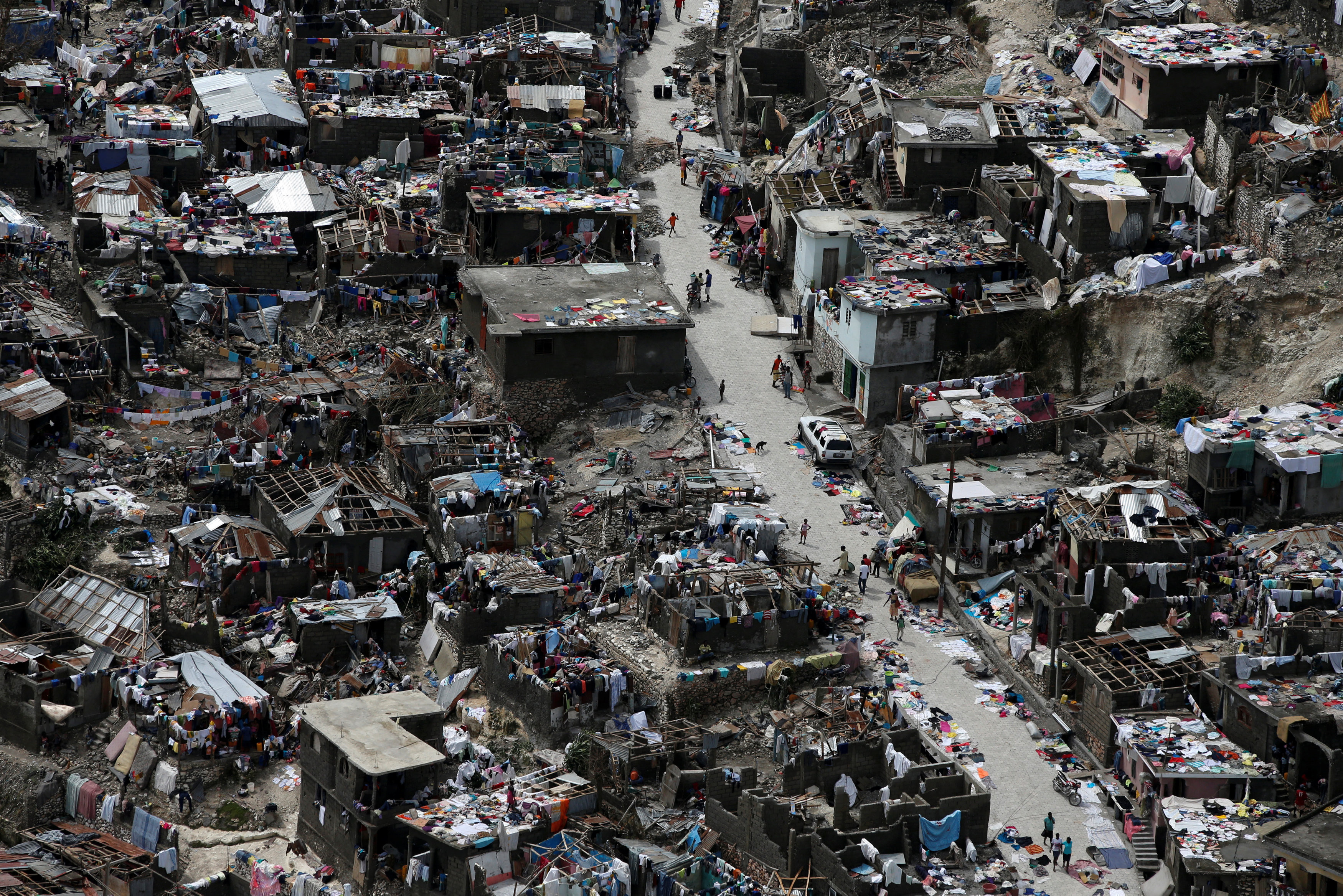 Последствия урагана "Мэттью" на Гаити. Фото: &copy;&nbsp;REUTERS/Carlos Garcia